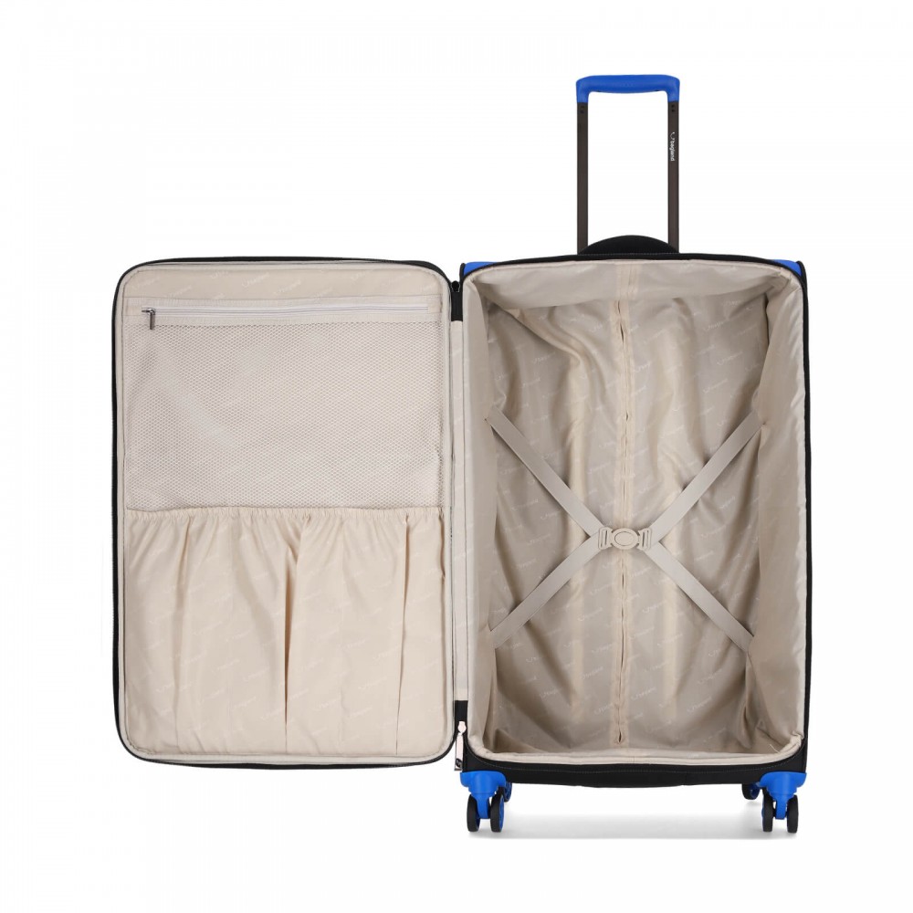 Валіза Bagland Stella 77 л синя (00442028)