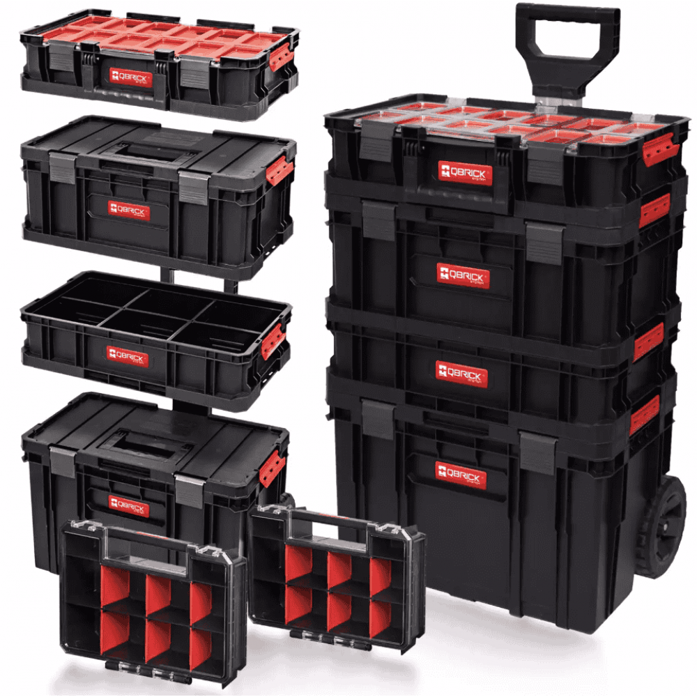 Набір ящиків для інструментів Qbrick System PROMO SET I 6в1
