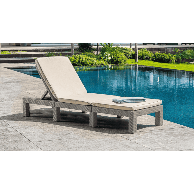 Шезлонг Keter DAYTONA DELUXE Капучино