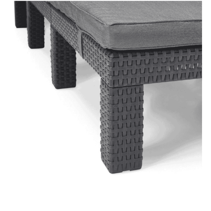 Шезлонг Keter DAYTONA DELUXE Графитовый