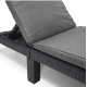 Шезлонг Keter DAYTONA DELUXE Графитовый