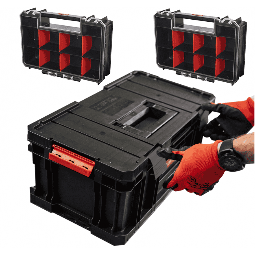 Скринька з 2 органайзерами MULTI Qbrick System TWO TOOLBOX PLUS