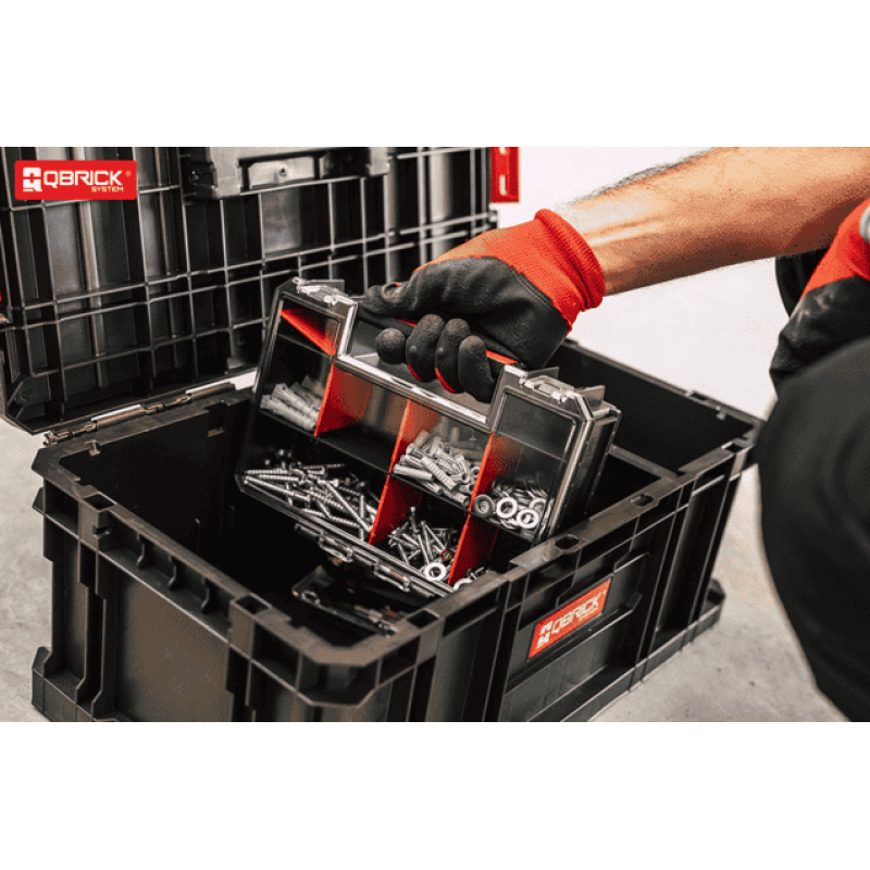 Скринька з 2 органайзерами MULTI Qbrick System TWO TOOLBOX PLUS