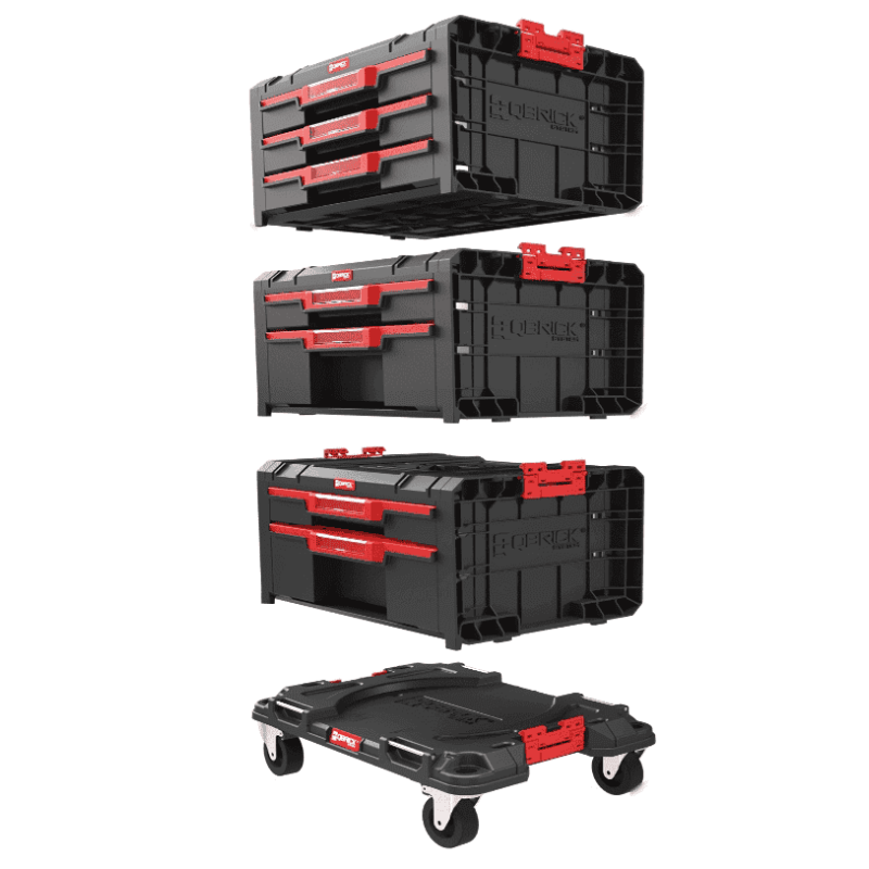 Набір ящиків для інструментів Qbrick System PRO Drawer Workshop Set 1