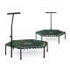 Фитнес батут Neo-Sport 127 см Green-Black