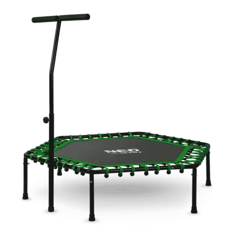Фитнес батут Neo-Sport 127 см Green-Black