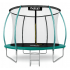 Батут Neo-Sport Premium 312 см Green с сеткой и лестницей