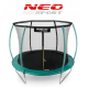 Батут Neo-Sport Premium 312 см Green с сеткой и лестницей
