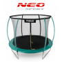 Батут Neo-Sport Premium 312 см Green с сеткой и лестницей