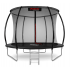 Батут Neo-Sport Premium 312 см Black с сеткой и лестницей