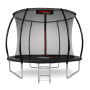 Батут Neo-Sport Premium 312 см Black с сіткою і драбинкою