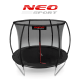 Батут Neo-Sport Premium 312 см Black с сеткой и лестницей