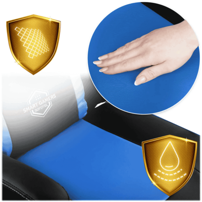 Геймерское кресло Sofotel Yasuo Black-Blue
