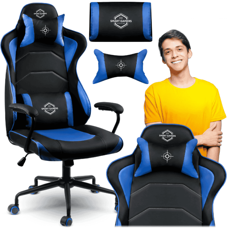 Геймерское кресло Sofotel Yasuo Black-Blue