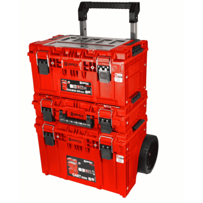 Комплект ящиків для інструментів Qbrick System PRIME SET 2 RED Ultra H