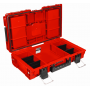 Комплект ящиків для інструментів Qbrick System PRIME SET 2 RED Ultra H