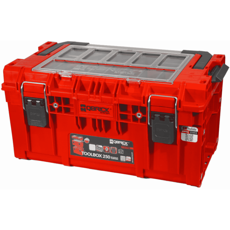 Комплект ящиків для інструментів Qbrick System PRIME SET 2 RED Ultra H