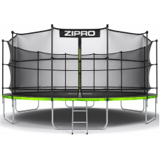 Батут Zipro Jump Pro 496 см із внутрішньою сіткою і драбинкою