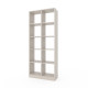 Стеллаж лофт для книг 1780x720x290 «Меткас», 35 кг/полку, 5 полок, ЛДСП, Кашемир