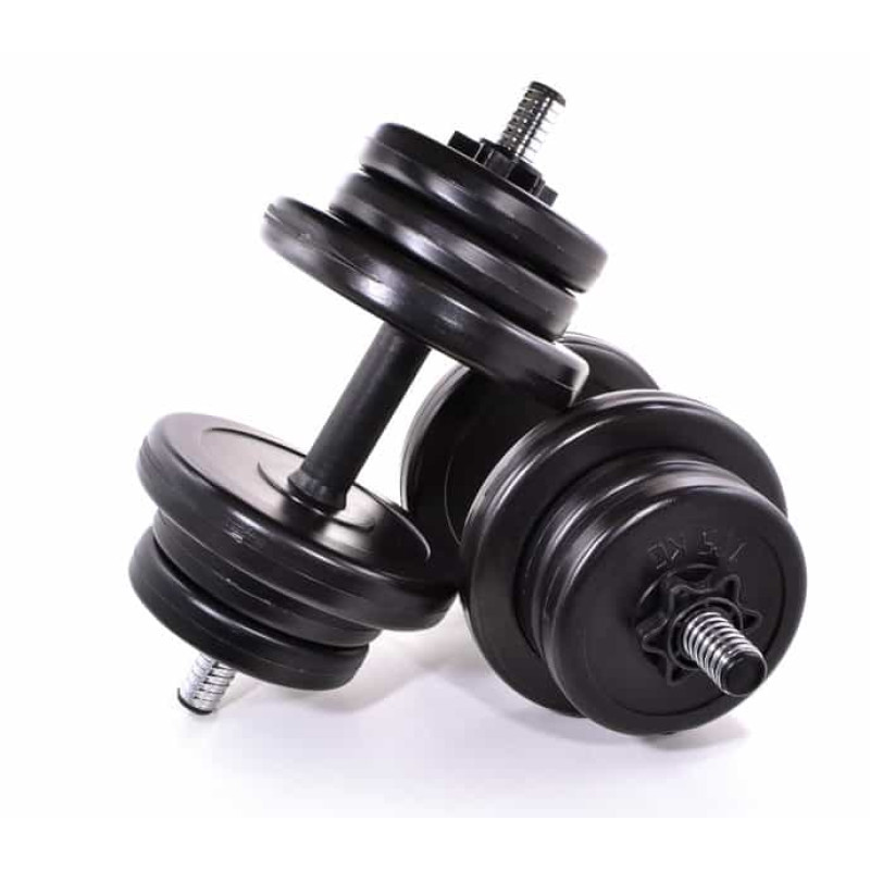 Гантели композитные Neo-Sport 2 x 11 кг