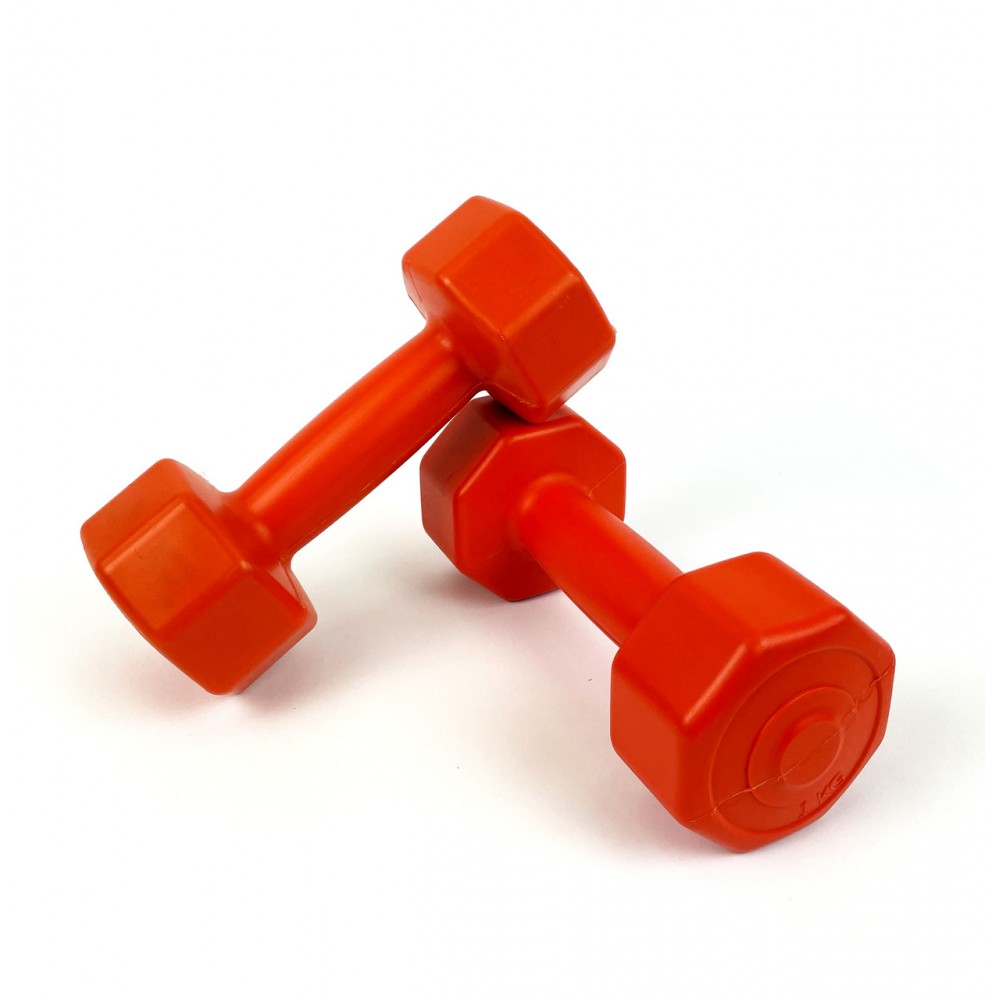 Гантелі для фітнесу NEO-SPORT 1 кг. x 2 шт., композитні