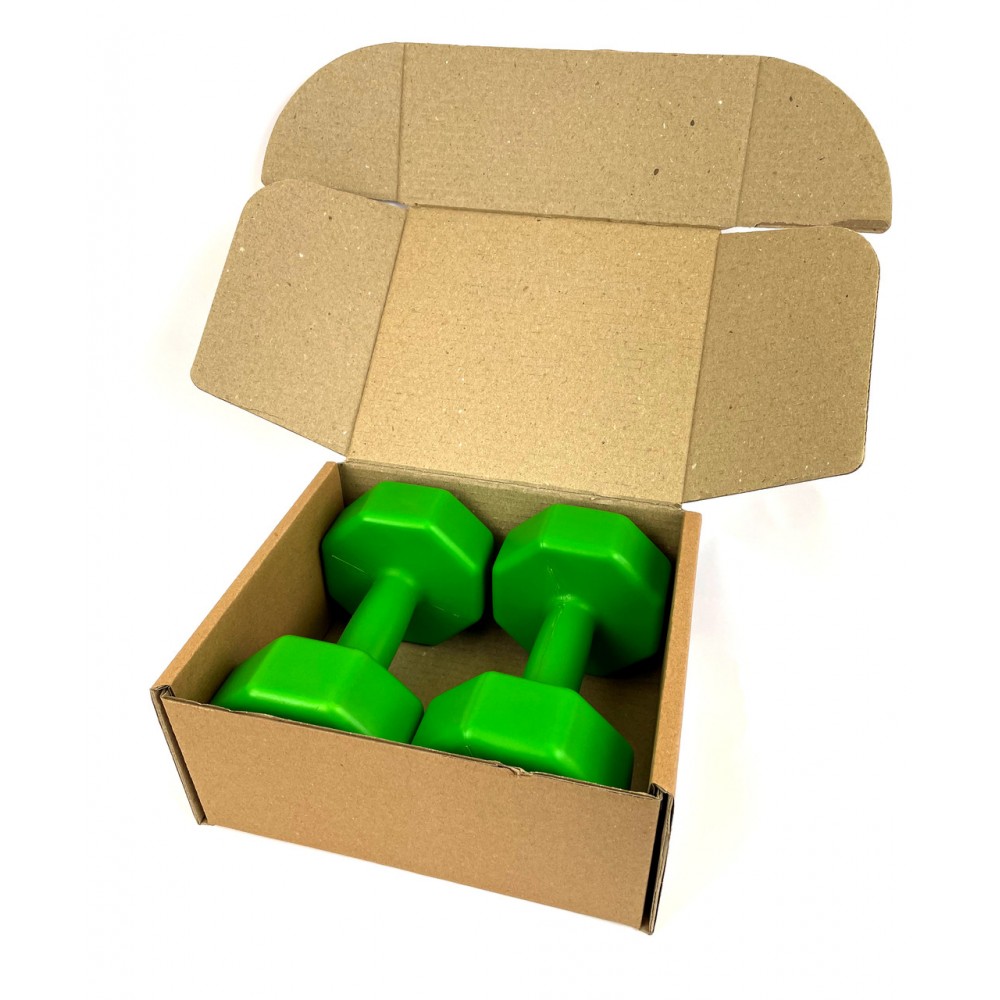 Гантели для фитнеса NEO-SPORT 2 кг x 2 шт., композитные