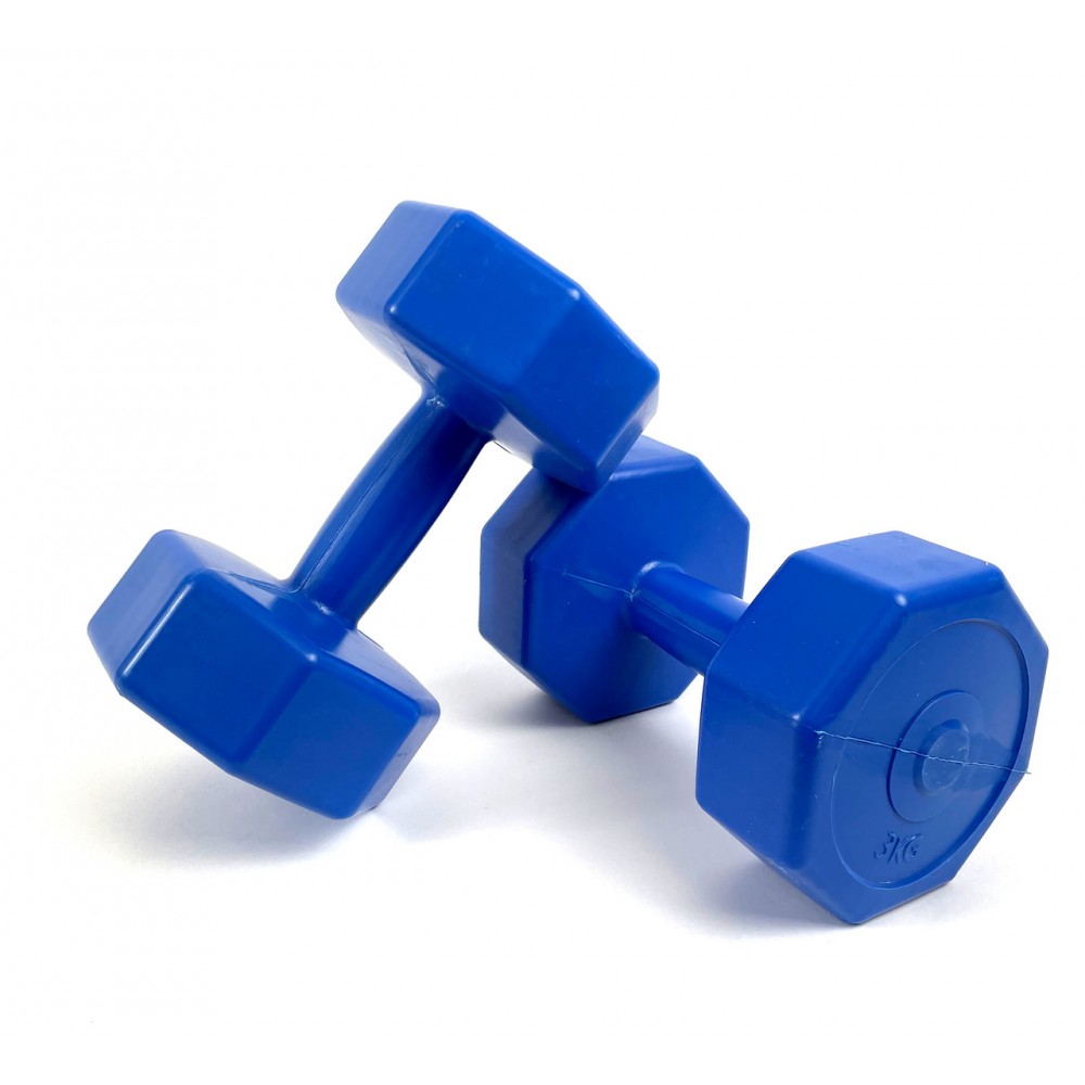 Гантели для фитнеса NEO-SPORT 3 кг x 2 шт., композитные