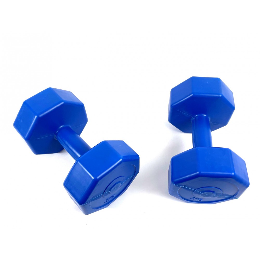 Гантели для фитнеса NEO-SPORT 3 кг x 2 шт., композитные