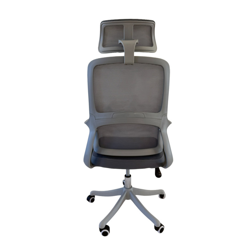 Офисное эргономичное кресло E2502 ERGO GRAY
