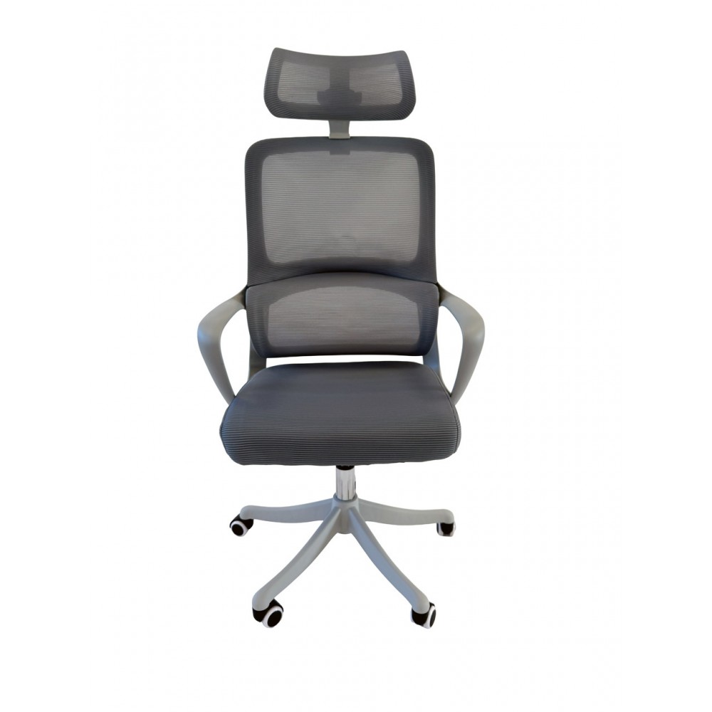 Офисное эргономичное кресло E2502 ERGO GRAY