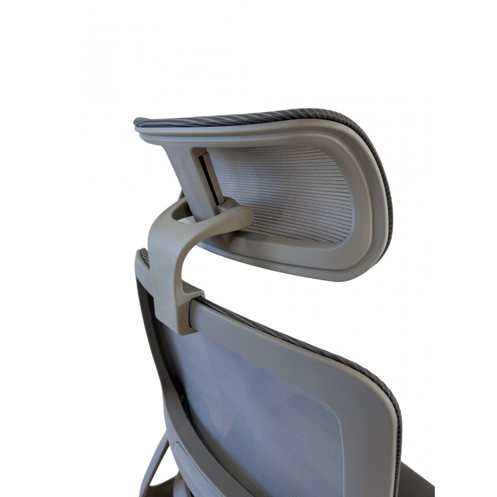 Офисное эргономичное кресло E2502 ERGO GRAY