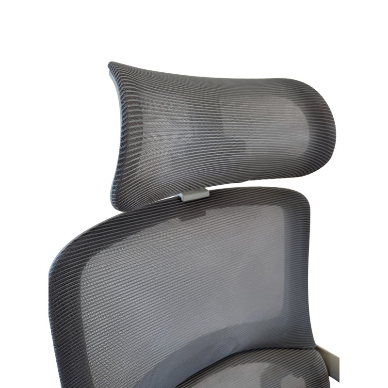 Офисное эргономичное кресло E2502 ERGO GRAY