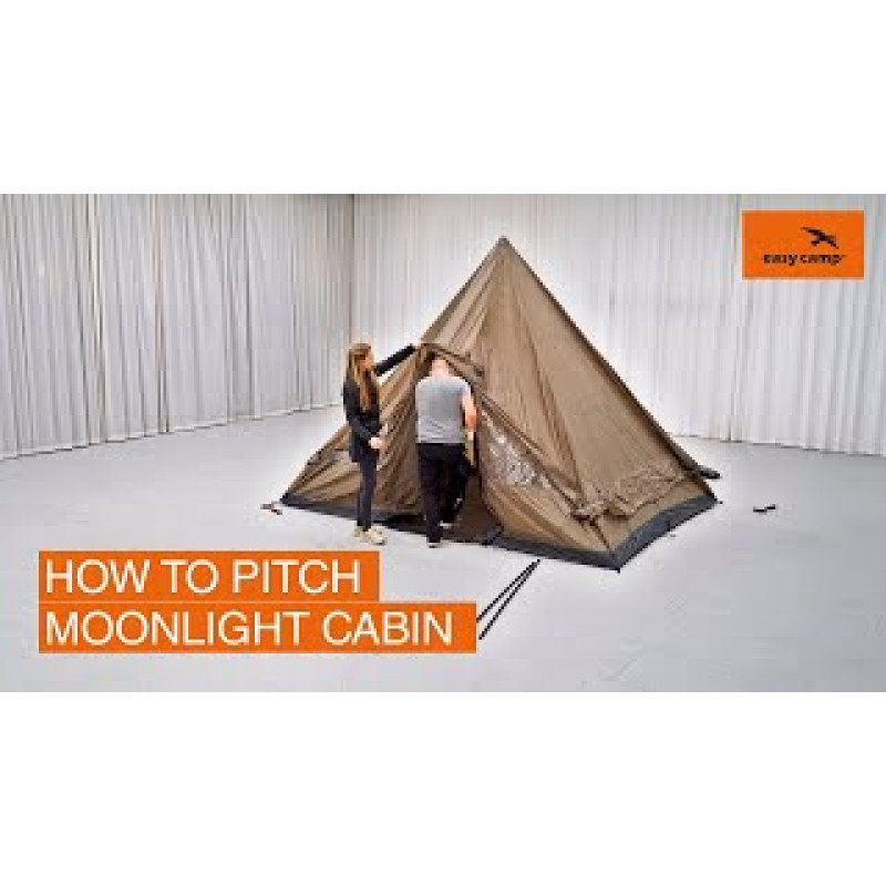 Намет десятимісний Easy Camp Moonlight Cabin Grey (120444)