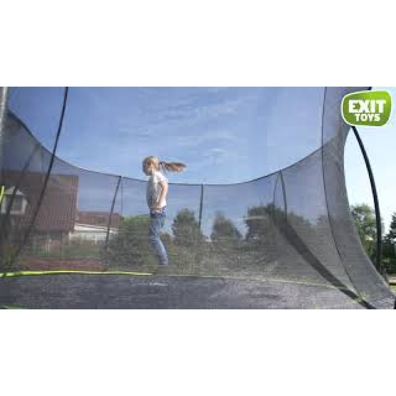 Батут Exit Silhouette Green 244 см с сеткой