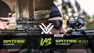 Updated Spitfire™ HD Gen II 3x and 5x VS Original Spitfire™ 3x Prism Scope - FAQ