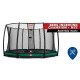 Батут Berg InGround Champion Grey 380 см с сеткой Deluxe