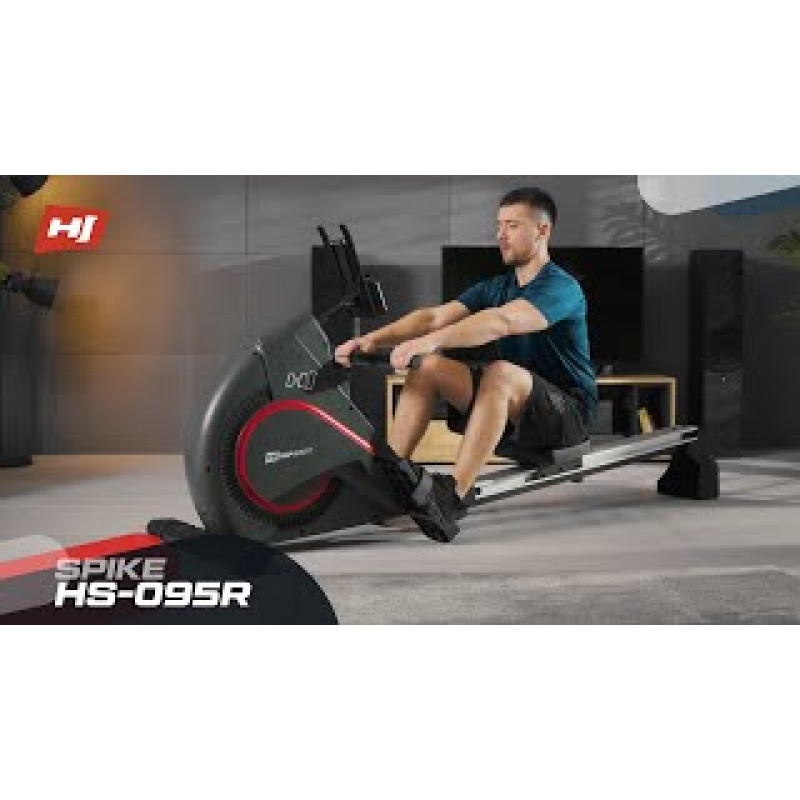 Гребний тренажер Hop-Sport HS-095R Spike Grey