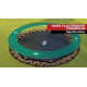 Батут Berg FlatGround Champion Grey 430 см