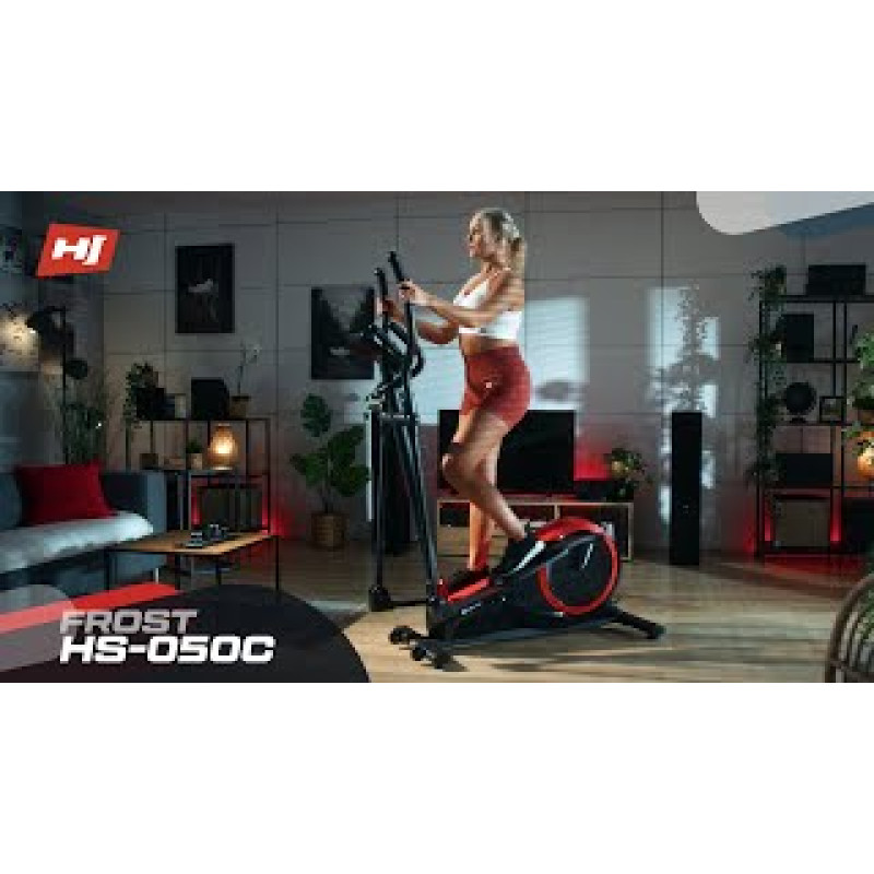 Орбитрек Hop-Sport HS-050C Frost черно-красный 2020