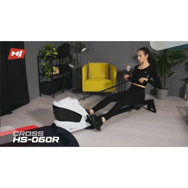 Гребной тренажер Hop-Sport HS-060R Cross красный