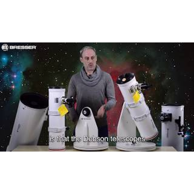 Телескоп Bresser Messier 5" Dobson Solar з сонячним фільтром (4716413)