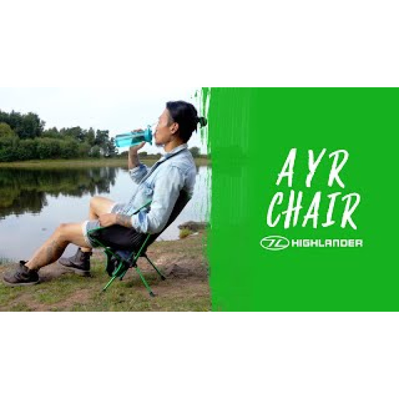 Стілець розкладний Highlander Ayr Chair Green/Grey (FUR103-G.G)