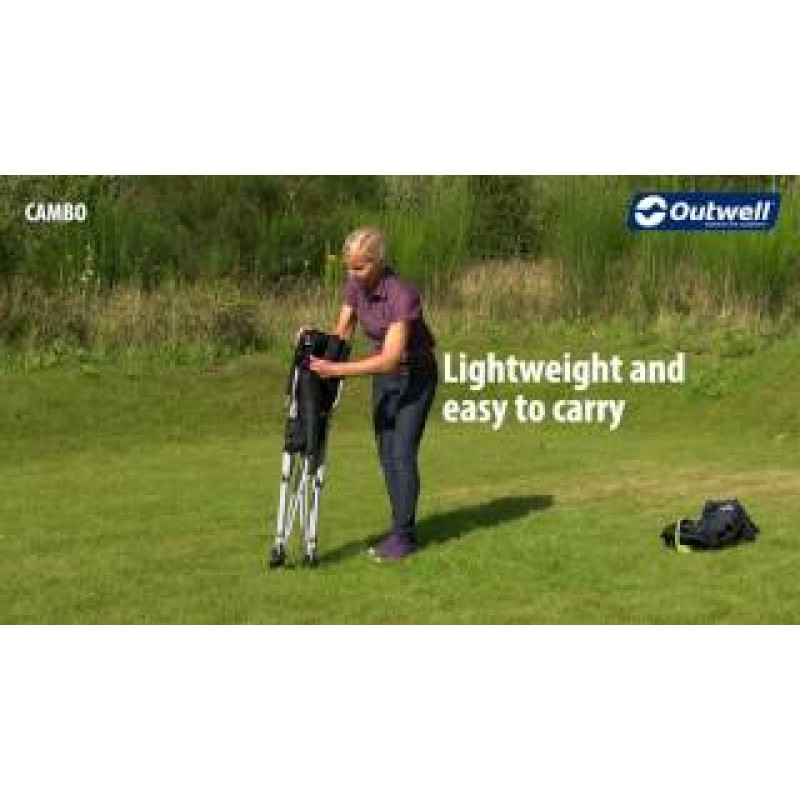 Складной стул Outwell Campo XL Black (470463)