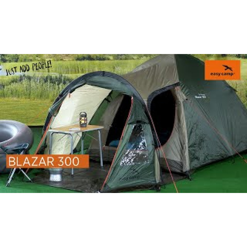 Палатка трехместная Easy Camp Blazar 300 Rustic Green (120384)