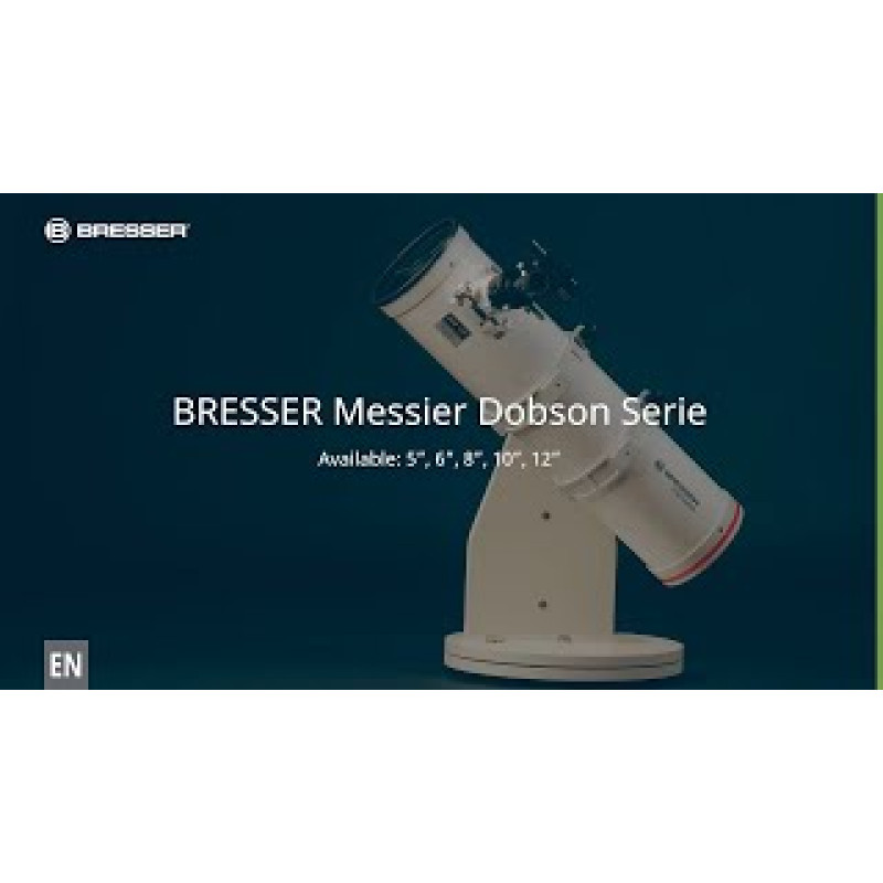 Телескоп Bresser Messier 5" Dobson Solar з сонячним фільтром (4716413)