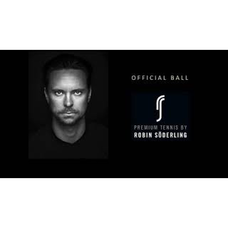 Мячи для тенниса Robin Soderling All Court Black Edition, 4 шт.