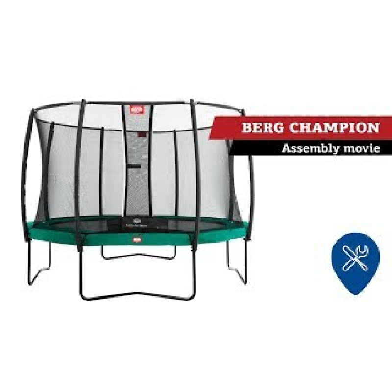 Батут Berg Champion 330 см Green с сеткой Deluxe