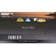 Палатка для четырех человек High Peak Talos 4 Grey/Green (11510)