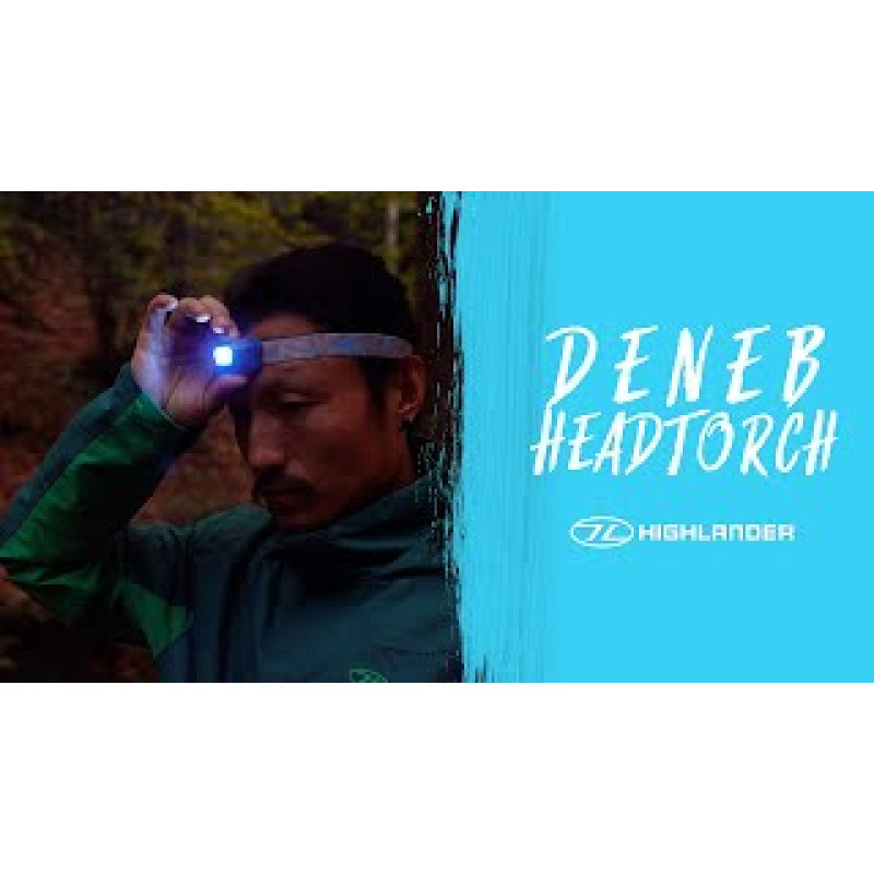 Фонарь налобный Highlander Deneb 100 Sensor Rechargeable Head Torch Blue (TOR191)