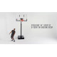 Баскетбольна стійка Spalding Acrylic Gold In-Ground 54"